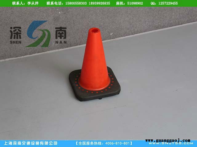 PVC反光锥桶_深南牌PVC路锥 价廉物美图1