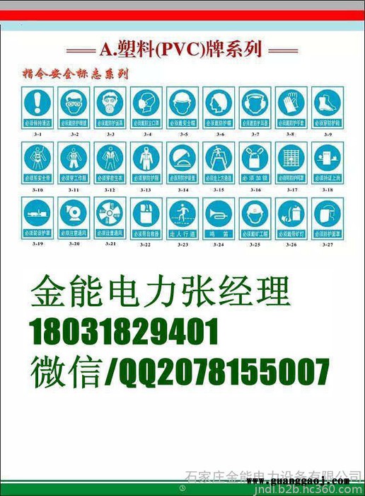 **电力pvc标志牌图4