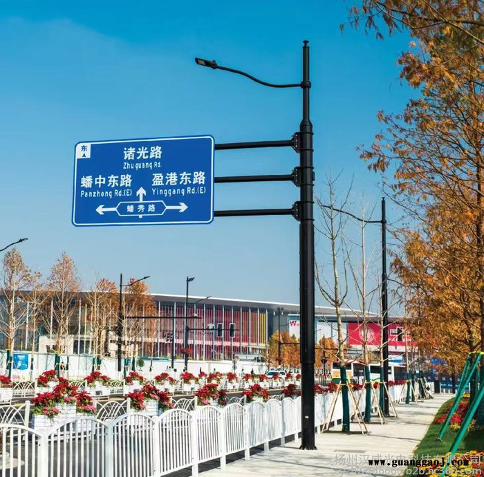 汉威光电HW-ZHG-22032205 3米交通标志牌综合杆厂家图3