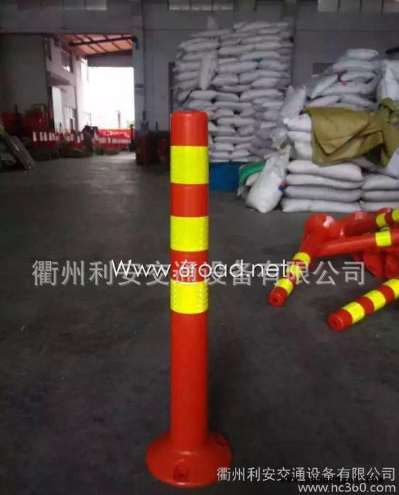 特价750mm PE PU TPU 弹性道口标立柱标柱弹力柱 spring post图3