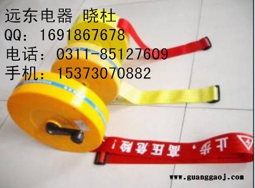 昆明制作盒装警示带、手摇盒式警示带规格报价图1