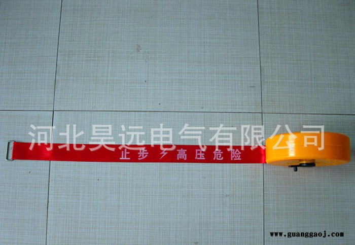 **经典电力电工锦纶盒式安全警示带图2