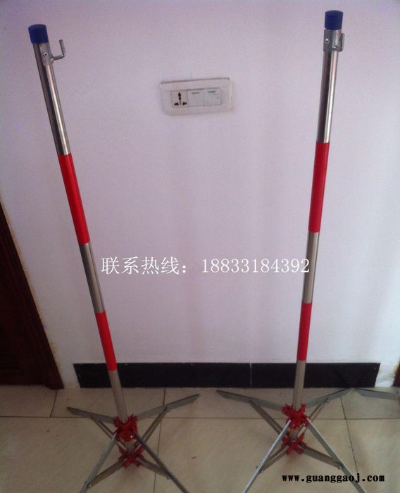 警示带支架/安全围网支架/围栏支架/隔离栏立柱/警示栏支图3