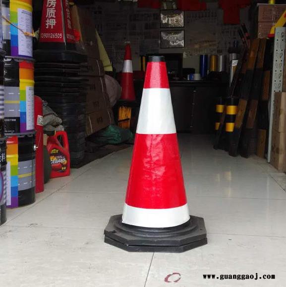 伟豪  橡胶反光锥 雪糕筒 安全警示圆锥 交通路障 现货供应 橡胶圆锥 路锥印字 订做路锥图2