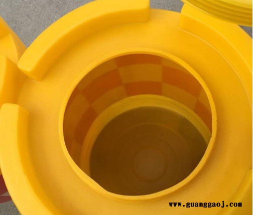天恒博达注水吹塑防撞桶 围栏护栏塑料吹塑防撞桶图2