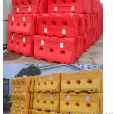 供应三孔水马防撞桶 塑料防撞墩 厂家批发