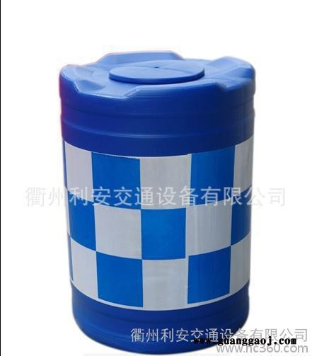 600*800MM圆形吹塑防撞桶，高速隔离防撞桶，马路防撞桶图2