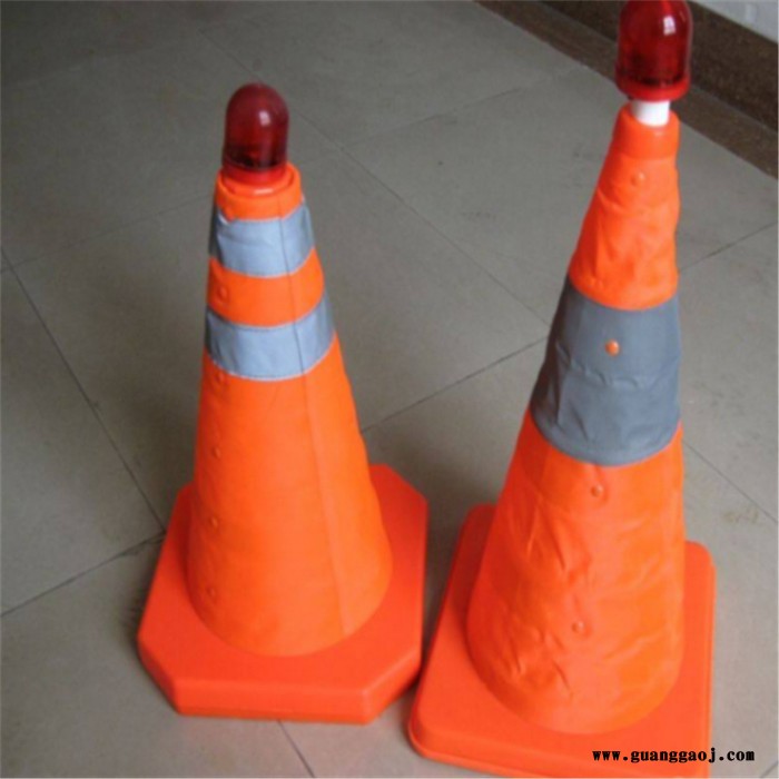 天恒博达 伸缩路锥批发 伸缩路锥,反光路锥 含灯锥路障锥图4