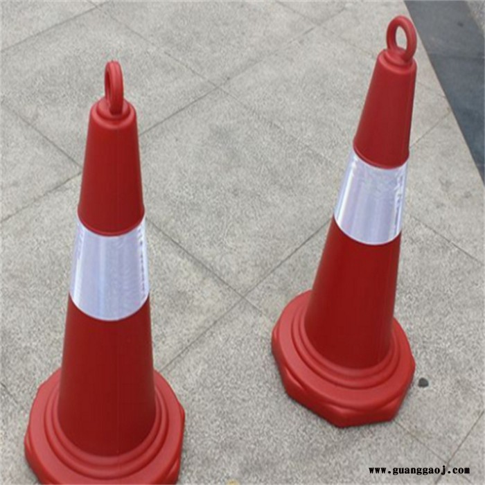 天恒博达车库门口路锥 停车场硅胶路锥 三色反光路锥图6