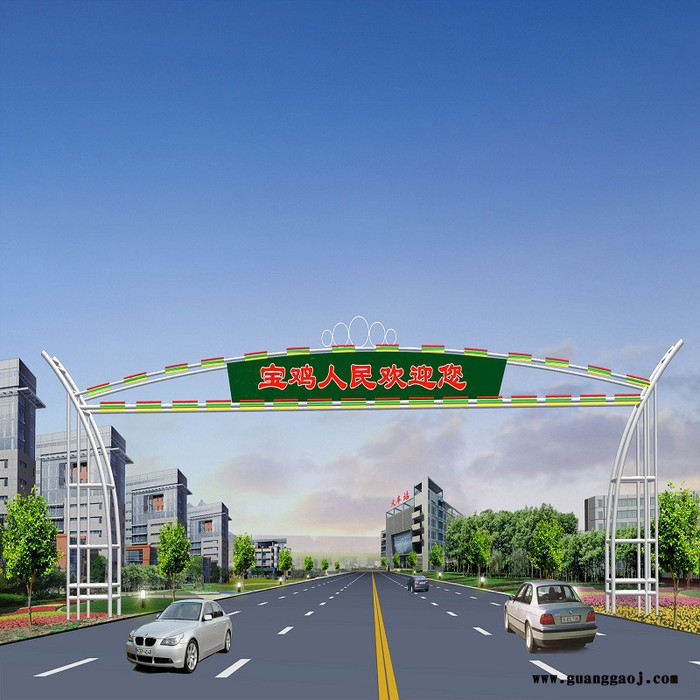 ETC标志杆 ETC龙门架 公路交通标志杆图3