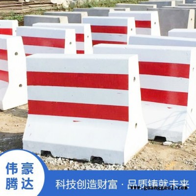 水泥墩隔离墩1米黑黄红白道路水泥防撞墩防撞块  价格优惠