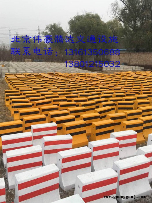 隔离墩 水泥墩隔离墩500黑黄红白道路水泥防撞墩防撞块 隔离墩厂家现货直销隔离墩 价格优惠图2