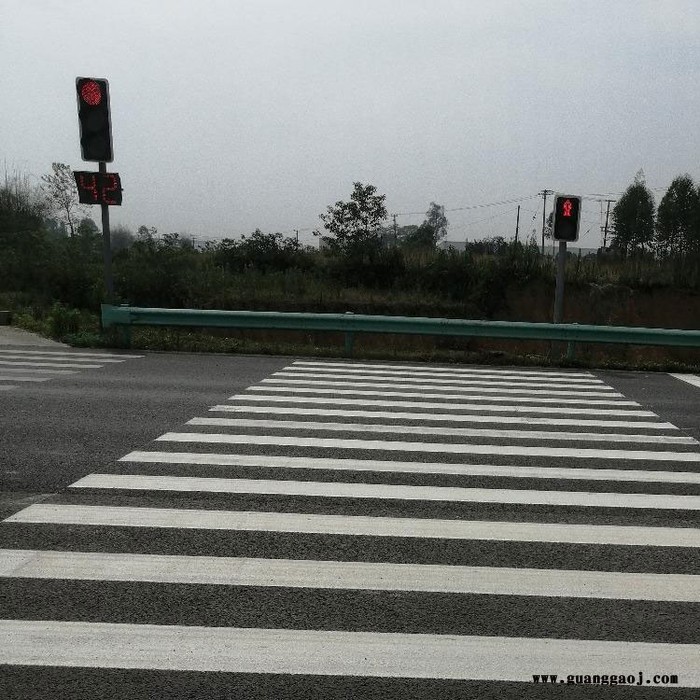美通 规格齐全 交通标线 智慧斑马线 道路交通指示标线图2