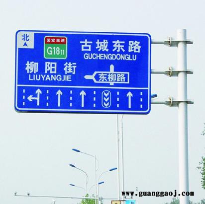 新逵凯供应 标志杆  F型交通杆件 交通标志杆定做 交通标志牌图3