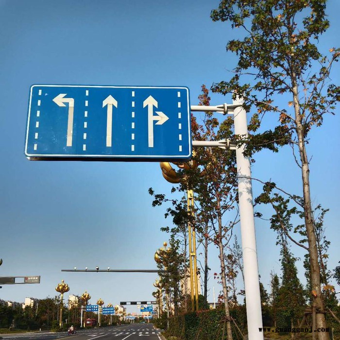 标志牌 供应道路交通标志牌 标志杆 高速公路标志牌 标志牌杆 马路标志牌 F型标志牌杆 厂家直供 支持定制图7