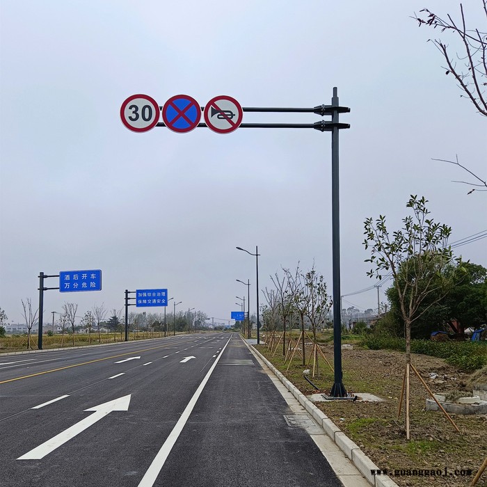 标志牌 供应道路交通标志牌 标志杆 高速公路标志牌 标志牌杆 马路标志牌 F型标志牌杆 厂家直供 支持定制图4