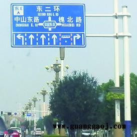 交通标志牌供应商 道路指示标牌定制 龙门架诱导屏 老牌企业 量大从优图3