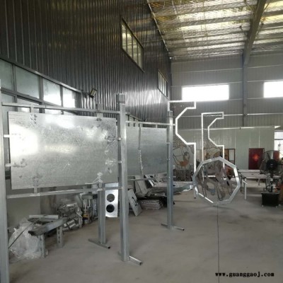 户外广告公告宣传栏公园花草景观导向指示标识标牌不锈钢架子
