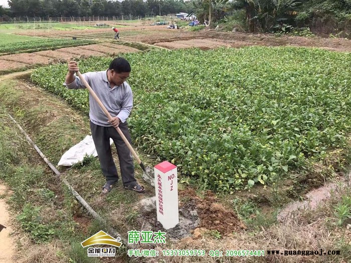 荆州混凝土供水管道严禁挖掘标识桩厂家图2