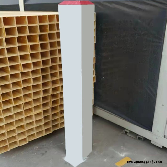 拉挤玻璃钢标志桩 玻璃钢交通标志桩 电力标志桩 百辉 价格合理图3