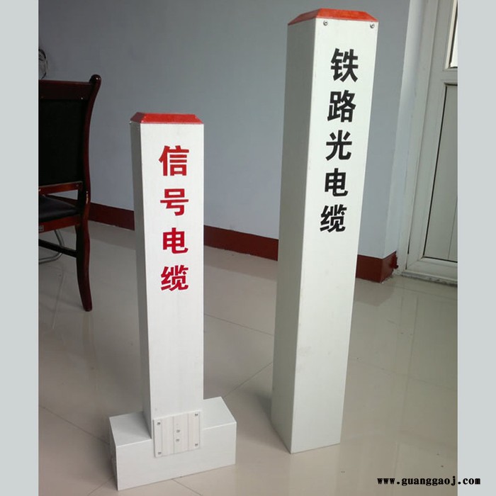 玻璃钢电缆标志桩 防腐蚀玻璃钢标志桩 交通标志桩 佳航 现货供应图2