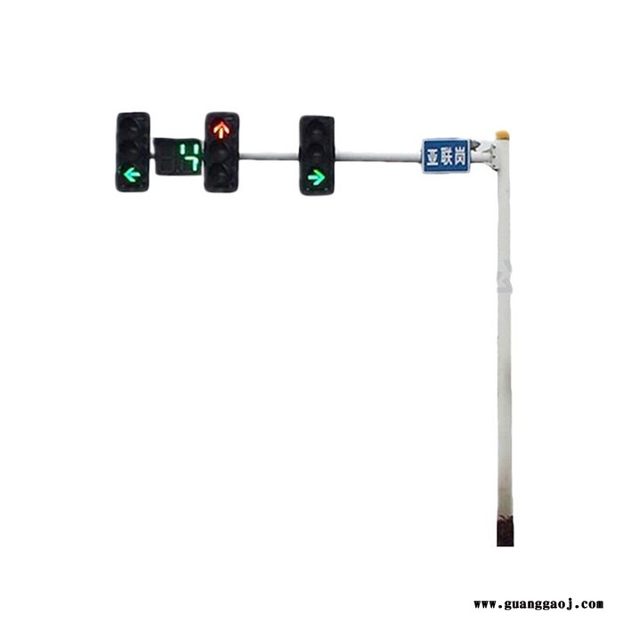 厂家定制 悬臂信号灯杆 道路标志牌杆 交通标志杆立杆支持定制 电子监控杆图7