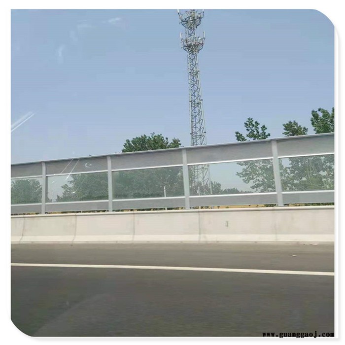景泰县高速公路声屏障 隔音声屏障 玻璃钢隔音板厂家河北精创图1