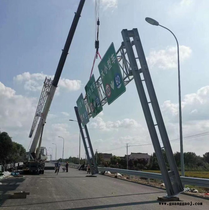 胜茂 标志杆  交通标志杆 道路标志杆 单臂标志杆 双悬臂标志杆 支持定制 欢迎来电图3