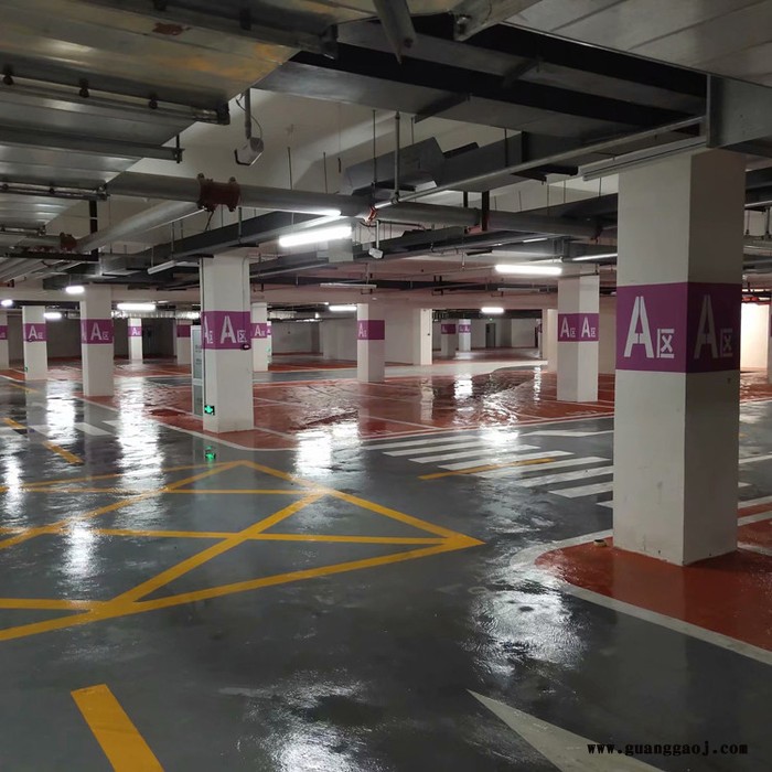 常温画线 厂房画线 交通标志线 导向箭头划线 天津道路划线图3