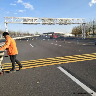 天津震荡画线 停止线画线 高速公路划线 交通标志线 路面标线