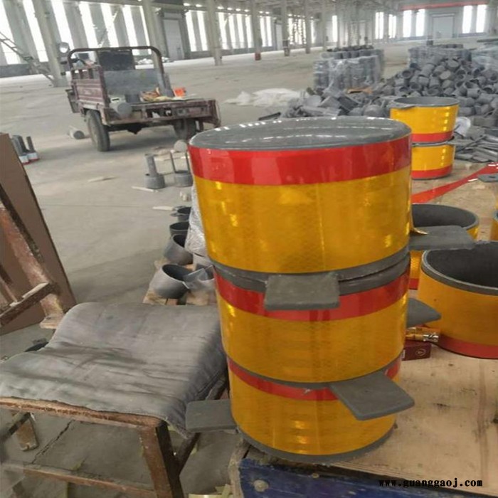 精创  玻璃钢柱式轮廓标   柱帽轮廓标 交通标牌  反光标牌 高速公路图5