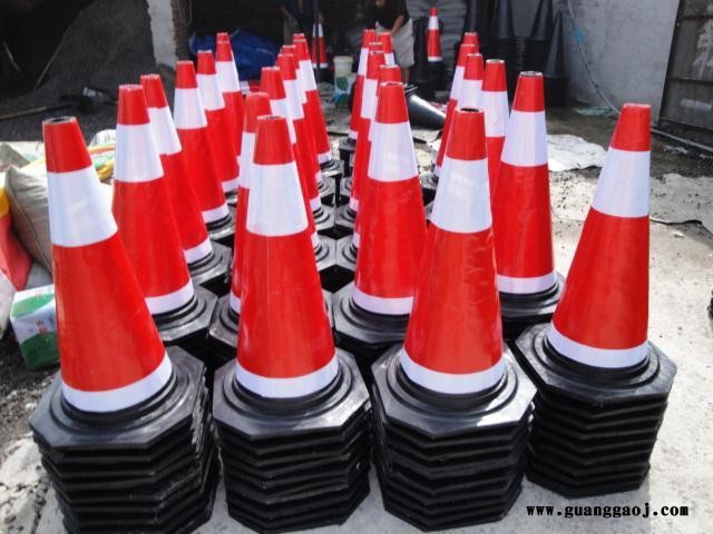 大量供应云浮肇庆橡胶路锥，阳江交通路锥**道路设施工程图8
