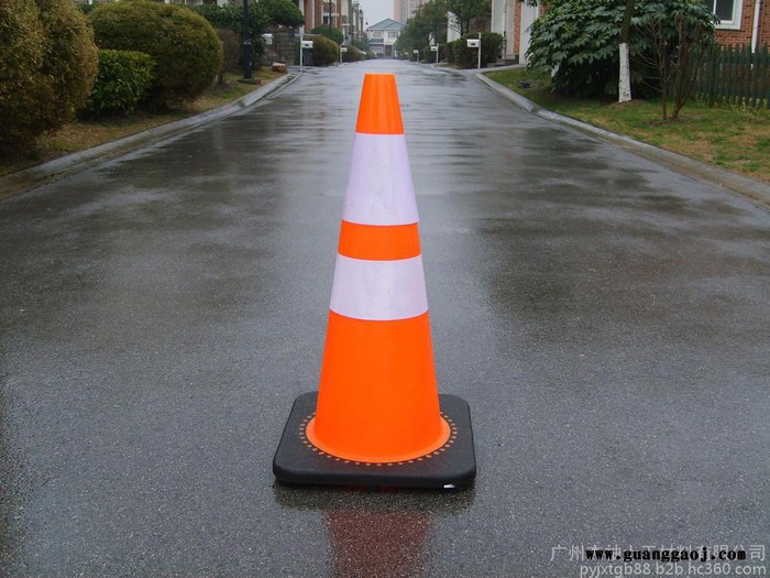 杰袖JX-003 番禺pvc路锥价格广州路锥行情花都感叹号路锥规格南沙路锥厂家图5