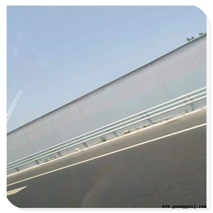 武山县高速公路声屏障 隔音声屏障 玻璃钢隔音板厂家河北精创图1