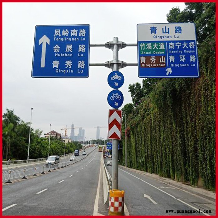 胜峰公路双悬臂式交通标志杆双悬臂标志杆 贴心服务 胜峰厂家供应图4