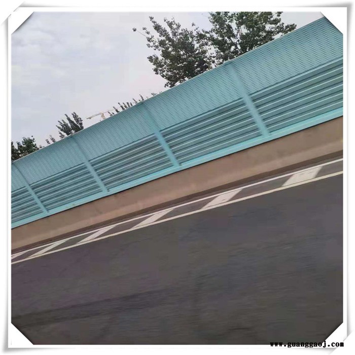 酒泉市高速公路声屏障 隔音声屏障 玻璃钢隔音板厂家河北精创图4