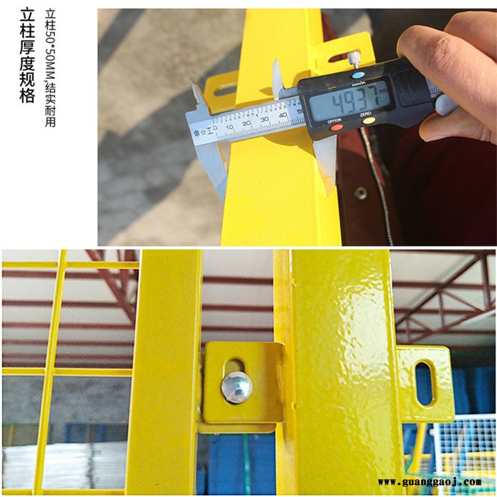 隔离网片 高速公路隔离网 仓库隔离栅 鸿乔  现货供应图3