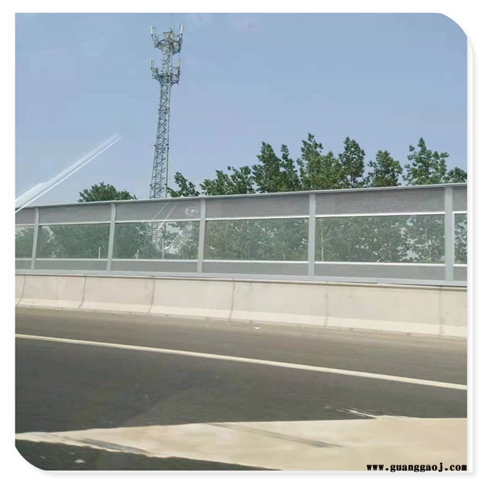 广元市高速公路声屏障 隔音声屏障 玻璃钢隔音板厂家河北精创图5