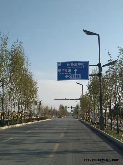 汉威光电HW-JTXHZHG-22031102 交通标志牌综合杆件 多功能合杆厂家直供综合交通信号灯指示杆图2