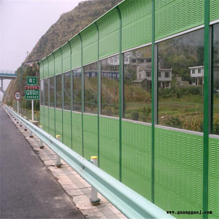 高速公路隔音墙 高速公路声屏障 声屏障 吸音声屏障 声屏障批发图1