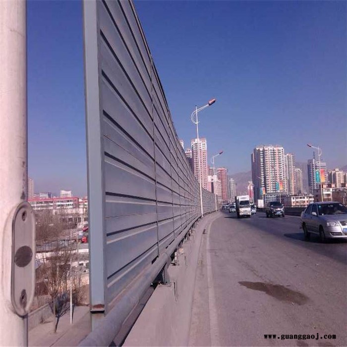 工业厂区声屏障 高速公路隔音屏 高速公路声屏障  复合针孔铝吸声板图3
