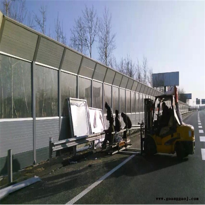 声屏障  高速公路隔音墙屏障 高速公路玻璃钢声屏障 公路声屏障厂家图3