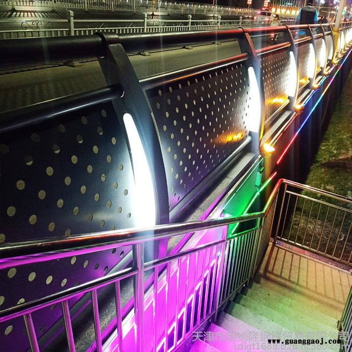 高速公路方管护栏 护栏底板 11厚钢板 高硬度 天津瑞德隆图3