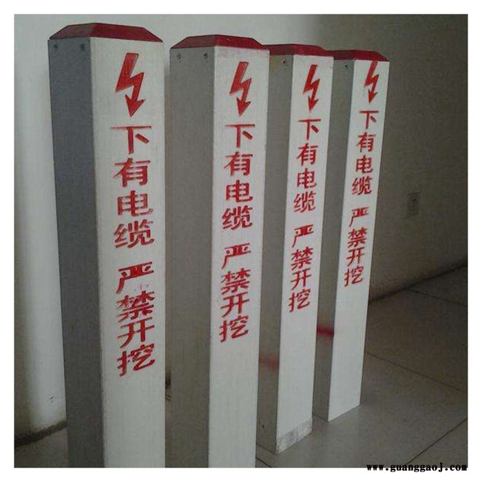 管线标志桩 霈凯标志桩 玻璃钢标志牌​图4