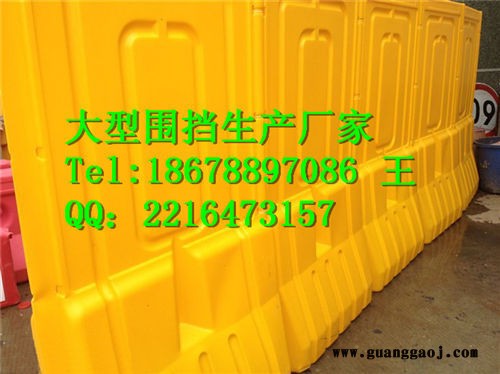 青岛围挡，胶州专业注水围挡直销18678897086图2