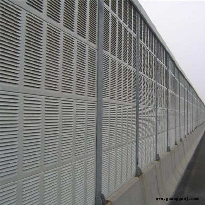 工厂声屏障 公路小区铁路工厂机房隔音屏障 降噪隔声音屏障 公路声屏障  高速公路防撞设施图4