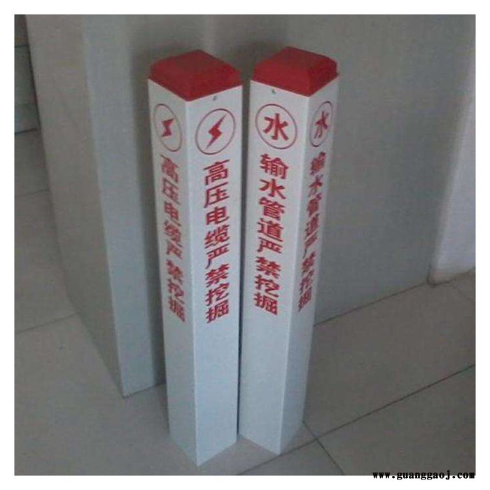 玻璃钢标志桩 泽润厂家标识桩 路标标志牌图3