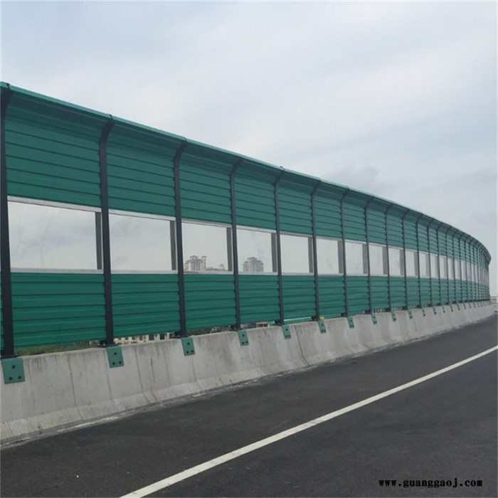 厂家生产 公路隔音墙 高速公路消音板 高速公路声屏障 吸声系数稳定 隔声量大图7