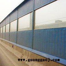 国岳 高速公路消音版 公路声屏障 高速公路降噪围挡 消声板实体生产厂家图2