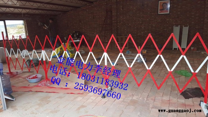 湖北仙桃地区安全防护围栏 湖北仙桃安全护栏 安全警示带伸缩围栏价格图1